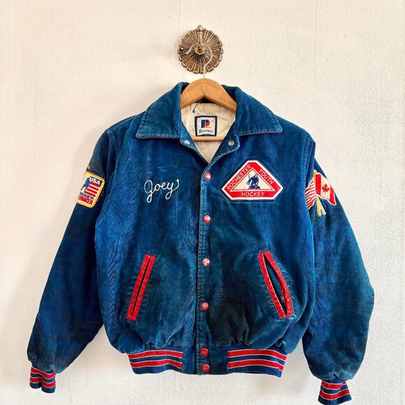 Other - 1980's Rochester Junior Corduroy Varsity Jacket
